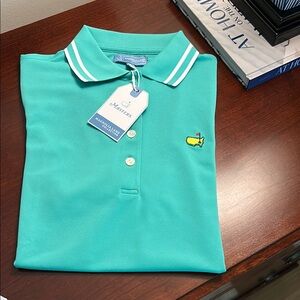 Green Short Sleeve Buttoned Polo Shirt